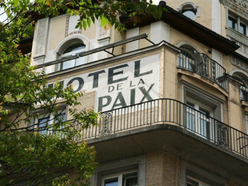 Hotel De La Paix Люцерн Экстерьер фото